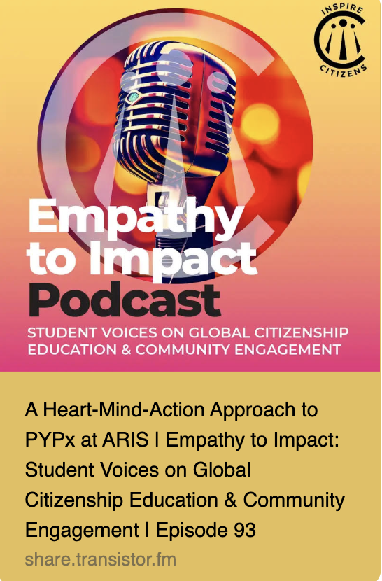 Student Voice in Action: ARIS Year 6 Featured on Empathy to Impact Podcast